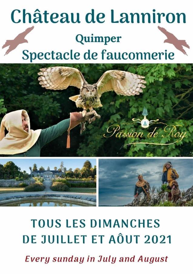 Mobilhome Tout Confort R10 Domaine De Lanniron 坎佩尔 外观 照片