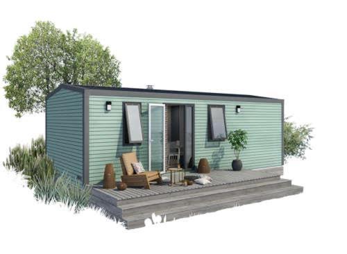 Mobilhome Tout Confort R10 Domaine De Lanniron 坎佩尔 外观 照片
