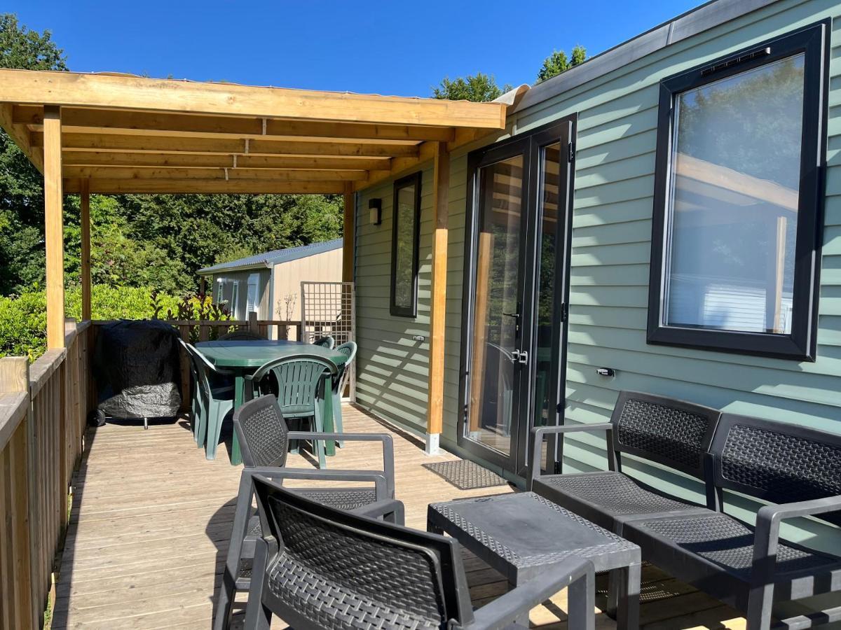 Mobilhome Tout Confort R10 Domaine De Lanniron 坎佩尔 外观 照片